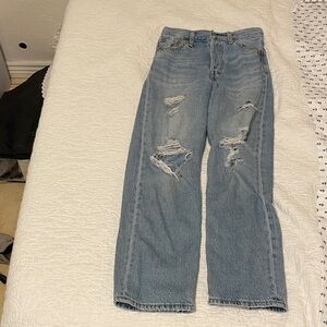 Levi's Women's Straight Leg Jeans - Light Blue